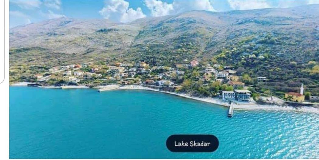 שקודר Rooms Lake View Balani Restaurant מראה חיצוני תמונה